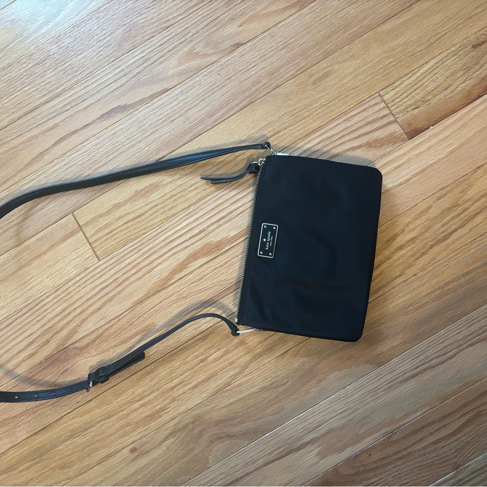 Black Kate Spade Nylon crossbody